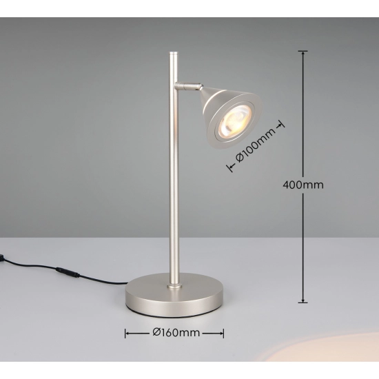 ROMEO – 537010107 incl. 1x SMD, 5W · 1x 500lm, 2300+3000+4000K TRIO