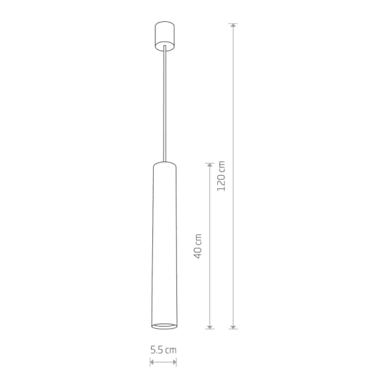 Lampa wisząca EYE white L 5455 Nowodvorski - zdjęcie dodatkowe 1