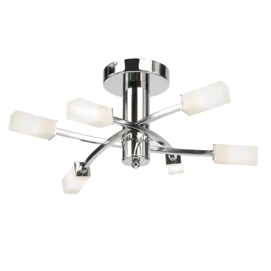 kinkiecik.pl Lampa sufitowa Havana 6LT Semi Flush 146-6CH ENDON
