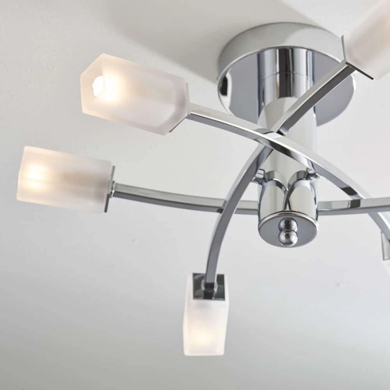 kinkiecik.pl Lampa sufitowa Havana 6LT Semi Flush 146-6CH ENDON
