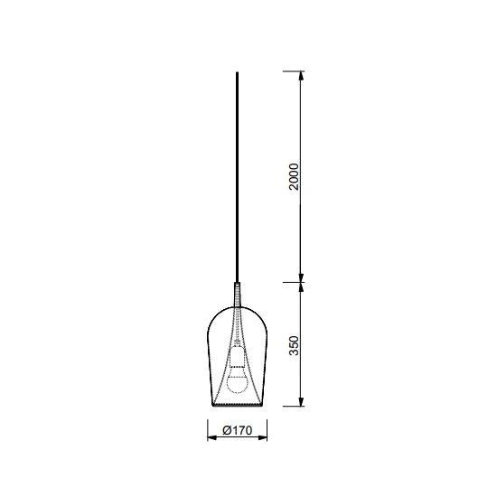 Lampa wisząca Mantra Elsa 8254MA - zdjęcie dodatkowe 1