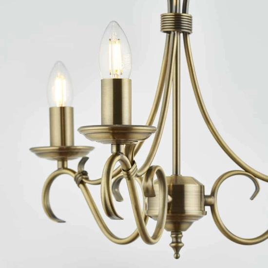kinkiecik.pl Lampa wisząca Bernice 3LT Pendant 2030-3AN ENDON
