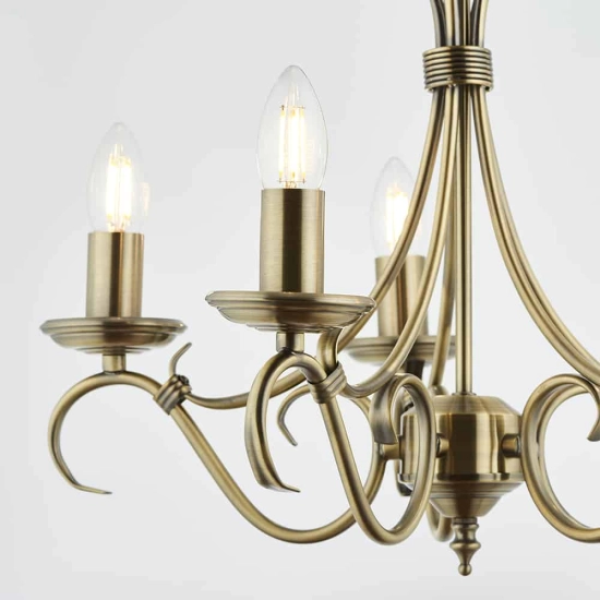 kinkiecik.pl Lampa wisząca Bernice 5LT Pendant 2030-5AN ENDON