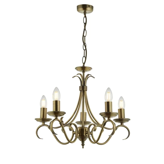 kinkiecik.pl Lampa wisząca Bernice 5LT Pendant 2030-5AN ENDON
