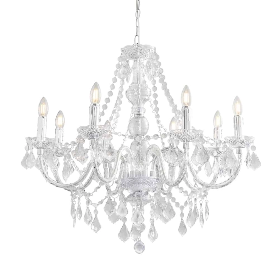 kinkiecik.pl Lampa wisząca Clarence 8LT Pendant 308-8CL ENDON