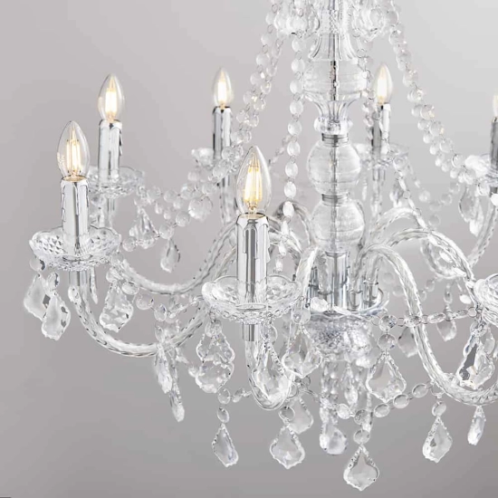 kinkiecik.pl Lampa wisząca Clarence 8LT Pendant 308-8CL ENDON