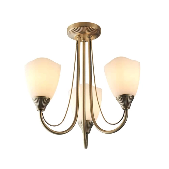 kinkiecik.pl Lampa sufitowa Haughton 3LT Semi Flush 601-3AN ENDON