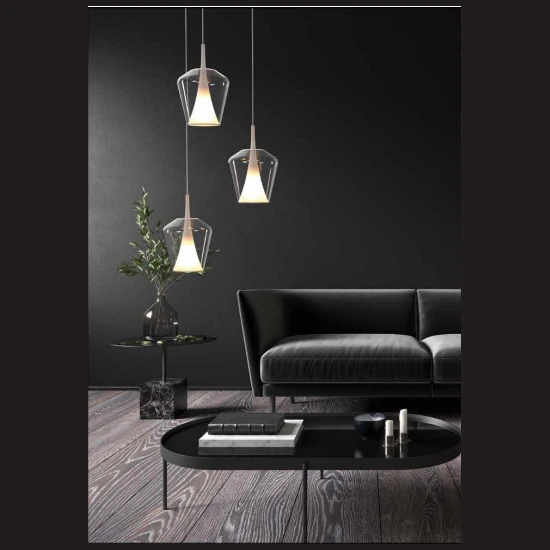 Lampa wisząca Mantra Elsa 8256MA - zdjęcie dodatkowe 2
