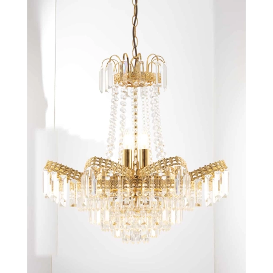 kinkiecik.pl Lampa wisząca Adagio 9LT Pendant 96819-GO ENDON
