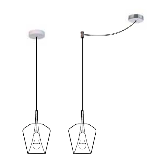 Podsufitka do lampy Mantra Elsa 8265MA - zdjęcie dodatkowe 2