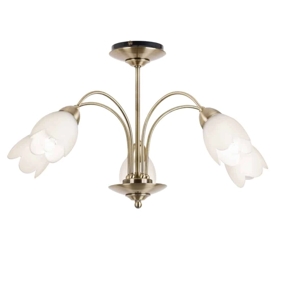 kinkiecik.pl Lampa sufitowa Petal 5LT Semi Flush 124-5AB ENDON