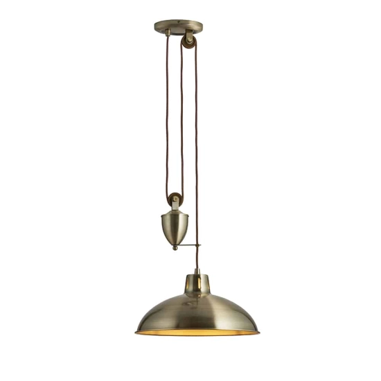 kinkiecik.pl Lampa wisząca Polka Rise&Fall Pendant POLKA-AB ENDON