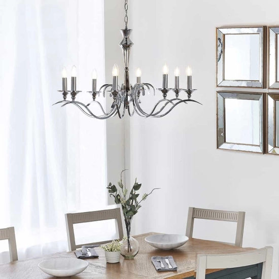 kinkiecik.pl Lampa wisząca Kora 8LT Pendant KORA-8CH ENDON