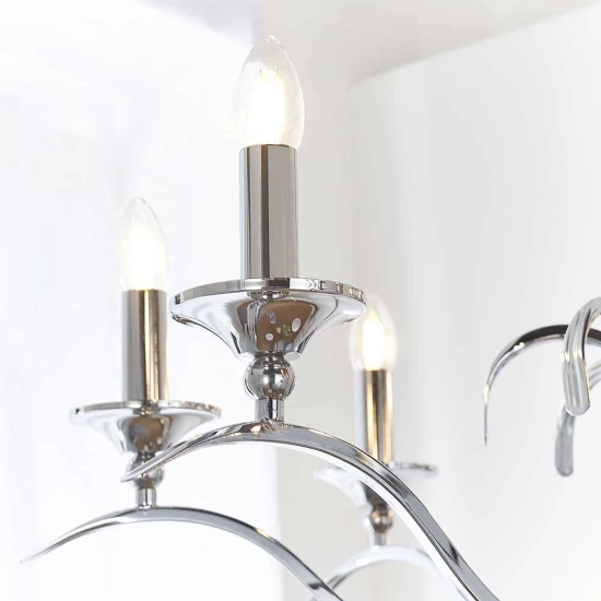 kinkiecik.pl Lampa wisząca Kora 8LT Pendant KORA-8CH ENDON