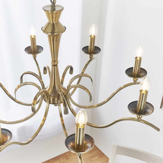 kinkiecik.pl Lampa wisząca Kora 8LT Pendant KORA-8AB ENDON