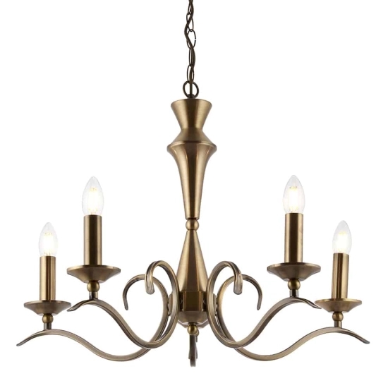 kinkiecik.pl Lampa wisząca Kora 5LT Pendant KORA-5AB ENDON