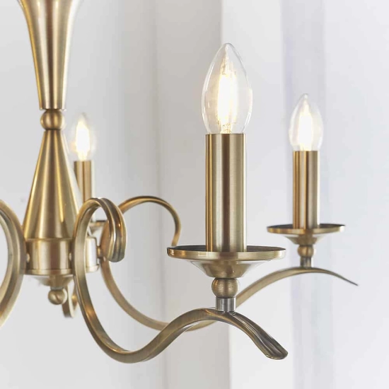kinkiecik.pl Lampa wisząca Kora 5LT Pendant KORA-5AB ENDON