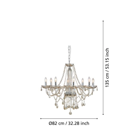 BASILANO 1 Lampa wisząca 39093 EGLO