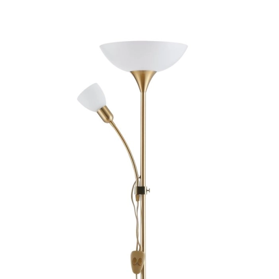 UP 2 Lampa podłogowa E27;E14 mosiądz 82843 EGLO