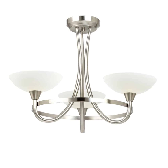 kinkiecik.pl Lampa sufitowa Cagney 3LT Semi Flush CAGHEY-3SC ENDON