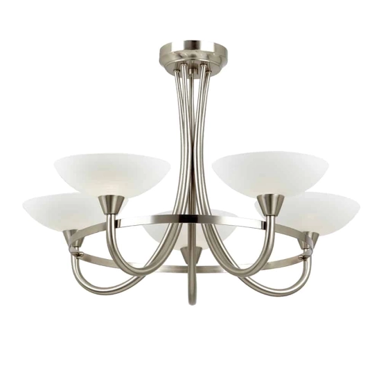 kinkiecik.pl Lampa sufitowa Cagney 5LT Semi Flush CAGHEY-5SC ENDON