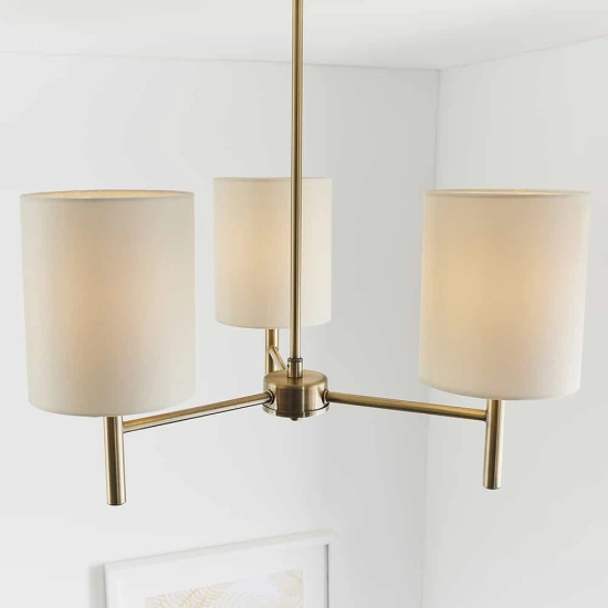 kinkiecik.pl Lampa sufitowa Brio 3LT Semi Flush BRIO-3AB ENDON