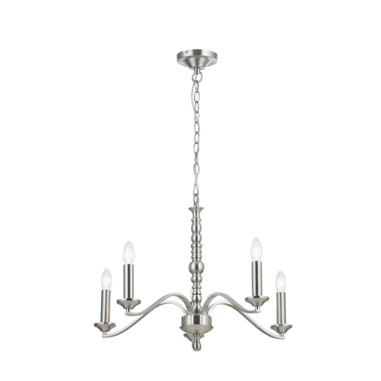 kinkiecik.pl Lampa wisząca Astaire 5LT Pendant ASTAIRE-5SN ENDON
