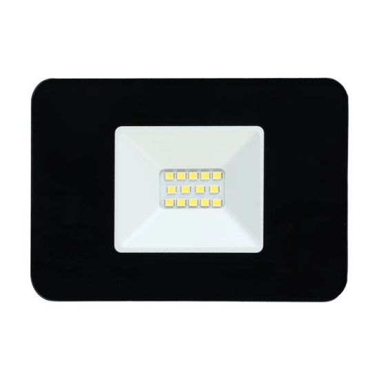 FAEDO 3 kinkiet zewnętrzny LED 10W 5000K naświetlacz czarny 97455 EGLO