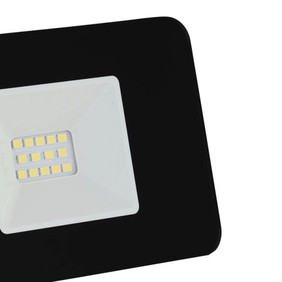 FAEDO 3 kinkiet zewnętrzny LED 10W 5000K naświetlacz czarny 97455 EGLO