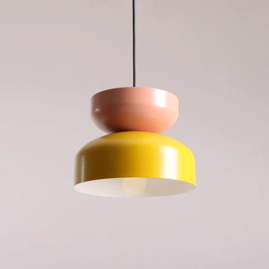 Lampa sufitowa TULA DARK MUSTARD + CORAL (30 + 22) 1132G14_11_C Aldex - zdjęcie dodatkowe 1