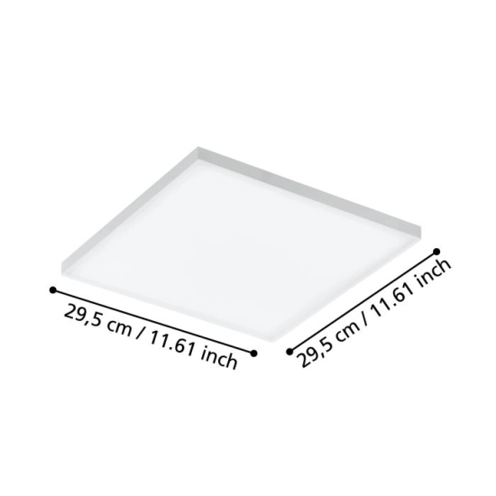 TURCONA oprawa sufitowa 30x30 cm panel LED 4000K 98901 EGLO