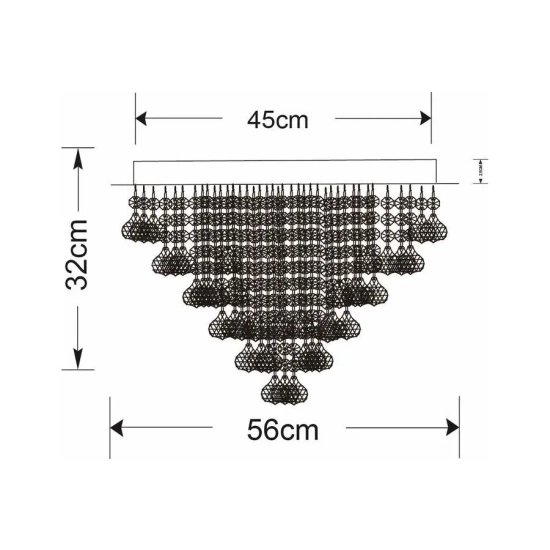 Lancaster Crystal czarny 627807-29 REALITY