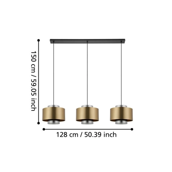 DUGLIA Lampa wisząca 390067 EGLO