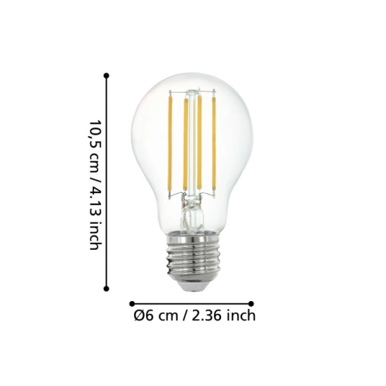 Żarówka LED E27 6W 2700K A60 806 lm Sterowana Smart Home Connect-Z 12226 EGLO
