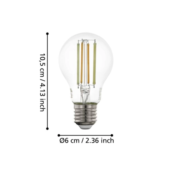 Żarówka LED E27 6W 2200-6500K A60 806 lm Sterowana Smart Home Connect-Z 12235 EGLO