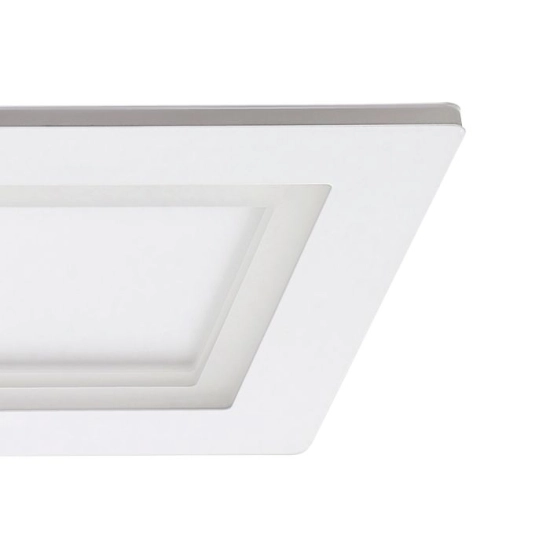 PADROGIANO-Z Plafon LED RGB+TW biały 120x30 cm oprawa sufitowa Smart Home 900485 EGLO