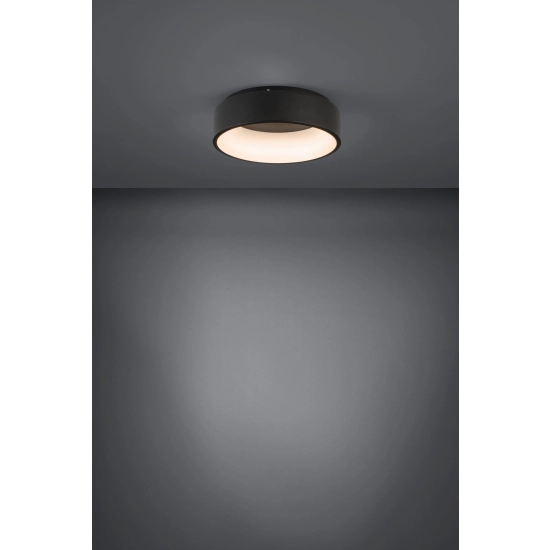 MARGHERA 2 oprawa sufitowa plafon LED czarny 45 cm 390049 EGLO