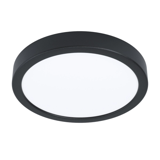 ARGOLIS 2 Plafon LED 28,5 cm czarny IP44 oprawa natynkowa 900278 EGLO