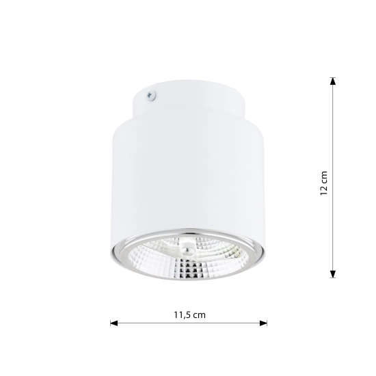 Lampa sufitowa NANO 1 WHITE 1311/1 EMIBIG Lighting