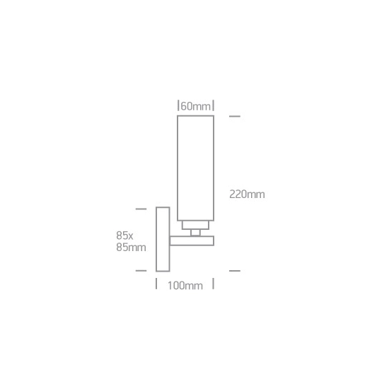 Kinkiet Mirror Lights 60106/C ONE LIGHT