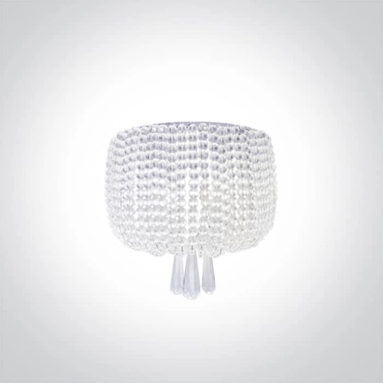 kinkiecik.pl Wan K 60162 dekoracyjny chromowany kinkiet G9 2x9W 100-240V ONE LIGHT