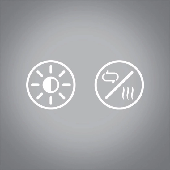 Lustro CCT Adjustable Defog Mirrors 60208A ONE LIGHT