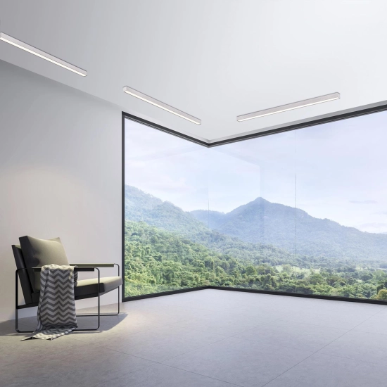 Lampa sufitowa Pure-lines Aluminium 6021-95 Paul Neuhaus - zdjęcie dodatkowe 2