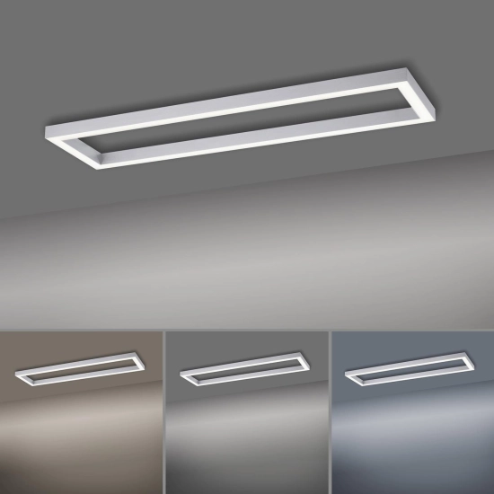 Lampa sufitowa Pure Lines Square Aluminium 6023-95 Paul Neuhaus - zdjęcie dodatkowe 4