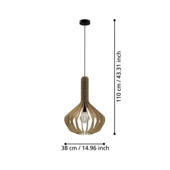 kinkiecik.pl VELASCO Lampa wisząca 900152 EGLO