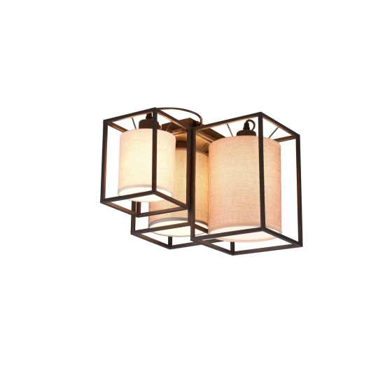 Plafon ROSS – 603130317 excl. 3x E27 · max. 25W TRIO