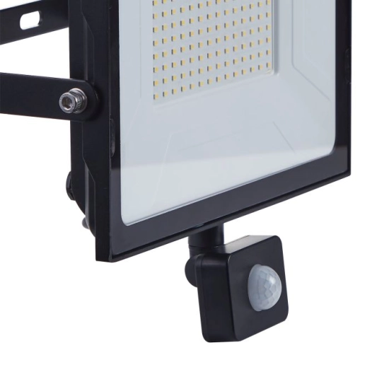 FAEDO 3 kinkiet zewnętrzny LED 102W 5000K naświetlacz z czujnikiem ruchu czarny