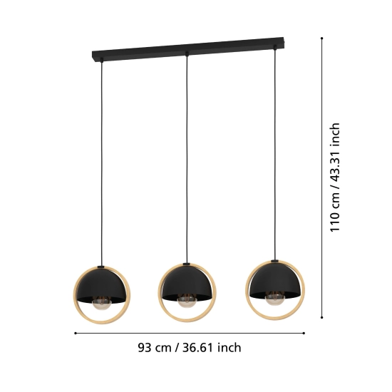 CALLOW Lampa wisząca 43756 EGLO