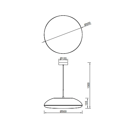 Lampa wisząca Mantra Kazz 8141MA - zdjęcie dodatkowe 1