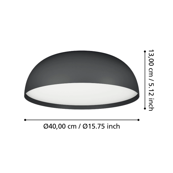 TOLLOS-Z oprawa sufitowa 900406 EGLO